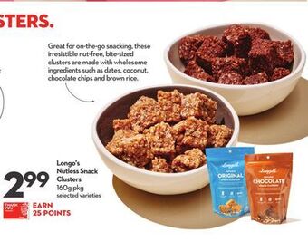 Longo's Longo's nutless snack clusters offer