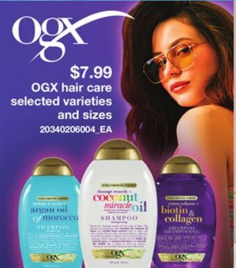 Loblaws Ogx hair care offer
