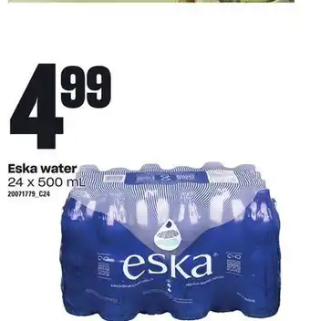 Loblaws Eska water, 24 x 500 ml offer