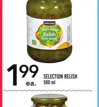 Metro Selection relish offer