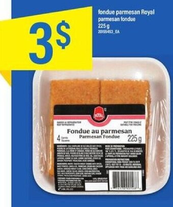 Maxi Royal parmesan fondue 225 g offer