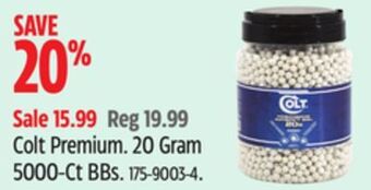 Canadian Tire Colt premium offer