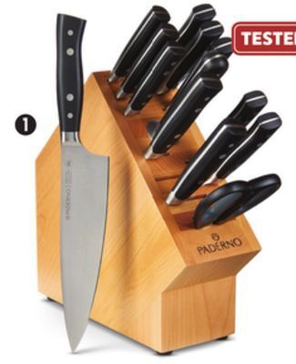 Canadian Tire Paderno 14-pc montgomery knife block set offer