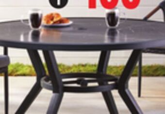 Canadian Tire Canvas jasper outdoor patio dining table offer