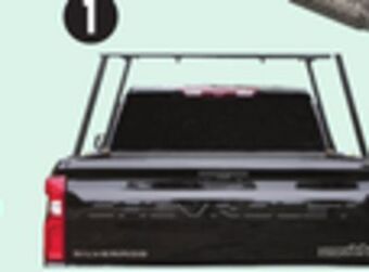 Canadian Tire Erickson black aluminum truck rack offer