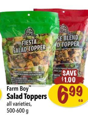Farm Boy Farm boy™ salad toppers offer