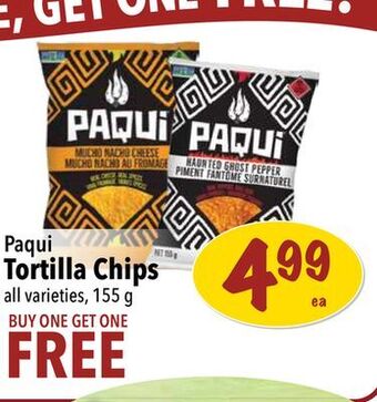 Farm Boy Paqui tortilla chips offer