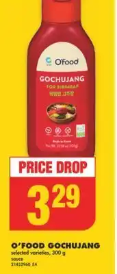 No Frills O'food gochujang, 300 g offer