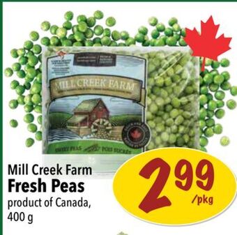 Farm Boy Mill creek farm fresh peas offer