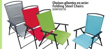 Sushi Shop Folding steel chairs offer