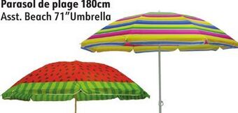 Sushi Shop Asst. beach 71umbrella offer