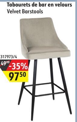 Sushi Shop Velvet barstools offer