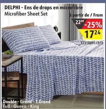 Sushi Shop Microfiber sheet set offer