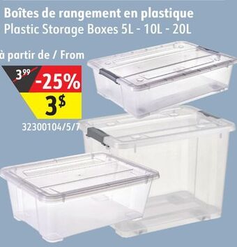 Sushi Shop Plastic storage boxes offer