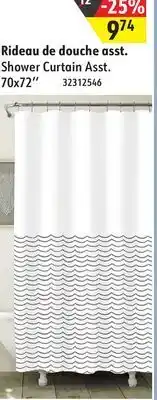 Sushi Shop Shower curtain asst. 70x72'' offer