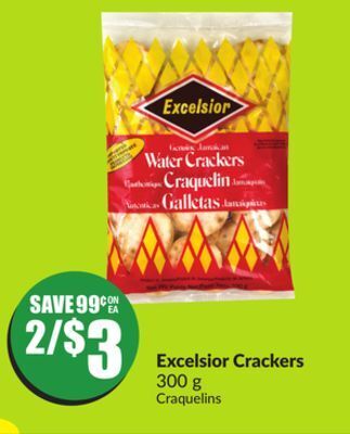 Chalo FreshCo Excelsior crackers 300 g offer