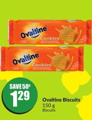 Chalo FreshCo Ovaltine biscuits 150 g offer