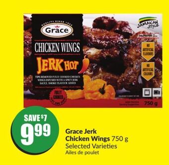 Chalo FreshCo Grace jerk chicken wings 750 g selected varieties offer