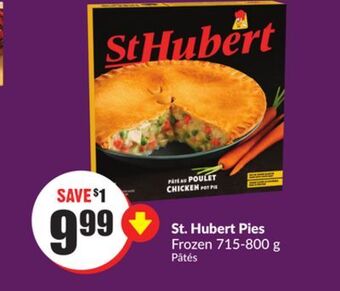 Chalo FreshCo St. hubert pies frozen 715-800 g offer
