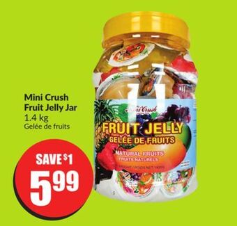 Chalo FreshCo Mini crush fruit jelly jar 1.4 kg offer