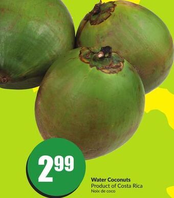 Chalo FreshCo Water coconuts product of costa rica offer