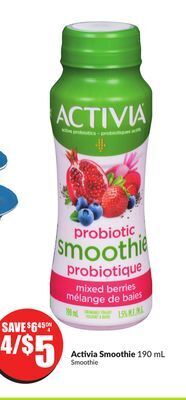 Chalo FreshCo Activia smoothie 190 ml offer