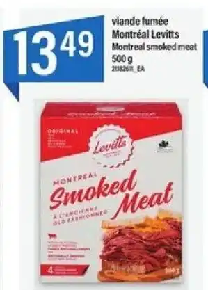 Maxi MONTREAL Smoked Meat offer