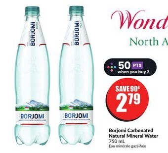 Chalo FreshCo Borjomi carbonated natural mineral water 750 ml offer