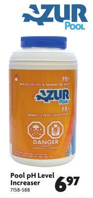 Home Hardware Pool ph level increaser offer