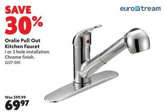 Home Hardware Oralie pull out kitchen faucet offer