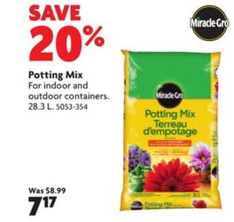 Home Hardware Potting mix offer