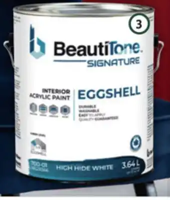 Home Hardware Interior eggshell paint offer