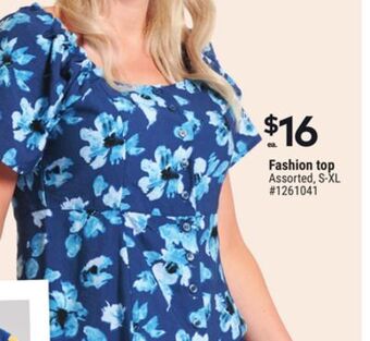 Giant Tiger Fashion top offer