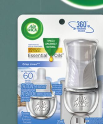 Giant Tiger Air wick plug-in scented oil kit offer