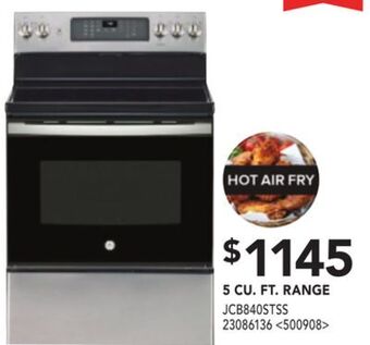 RONA Ge 5 cu. ft. range offer