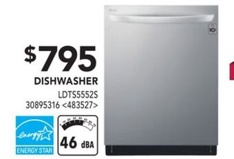 RONA Lg dishwasher offer