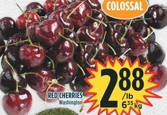 Marché Adonis Red cherries offer