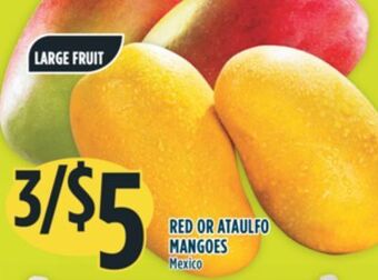 Marché Adonis Red or ataulfo mangoes offer