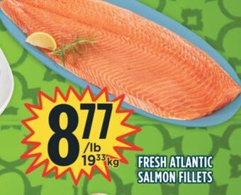 Marché Adonis Fresh atlantic salmon fillets offer