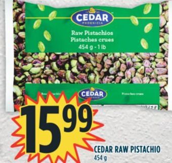 Marché Adonis Cedar raw pistachio offer