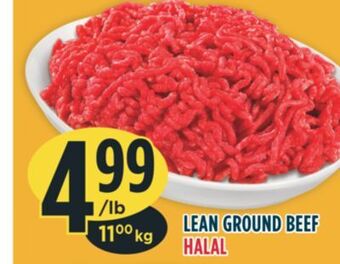 Marché Adonis Lean ground beef halal offer