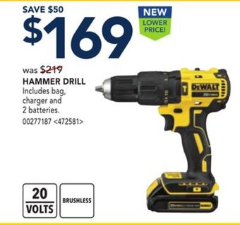 RONA Hammer drill offer