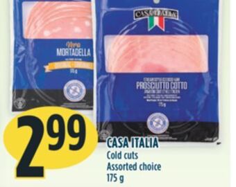 Marché Adonis Casa italia cold cuts offer