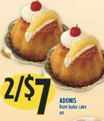 Marché Adonis Adonis rum baba cake offer