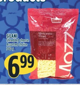 Marché Adonis Silani shredded cheese offer