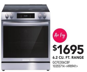 RONA Frigidaire gallery 6.2 cu. ft. range offer