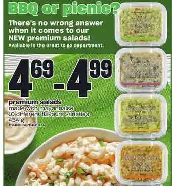 Zehrs Markets Premium salads, 454 g offer