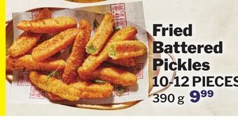 M & M Food Market Fried battered pickles offer