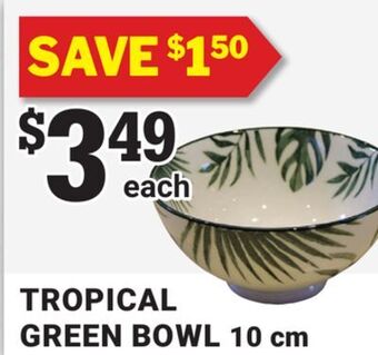 M & M Food Market Tropical green bowl offer