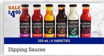 M & M Food Market Dipping sauces offer